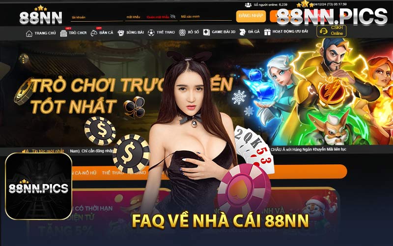 FAQ Về Nhà Cái 88NN