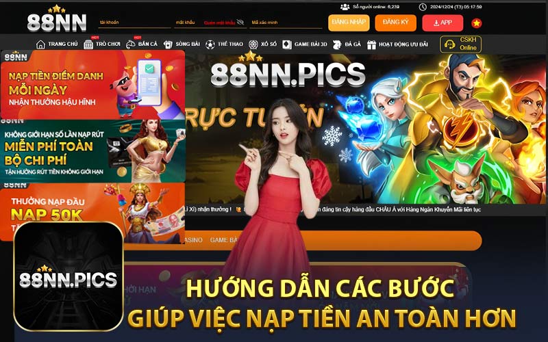 Các Thao Tác Nạp Tiền